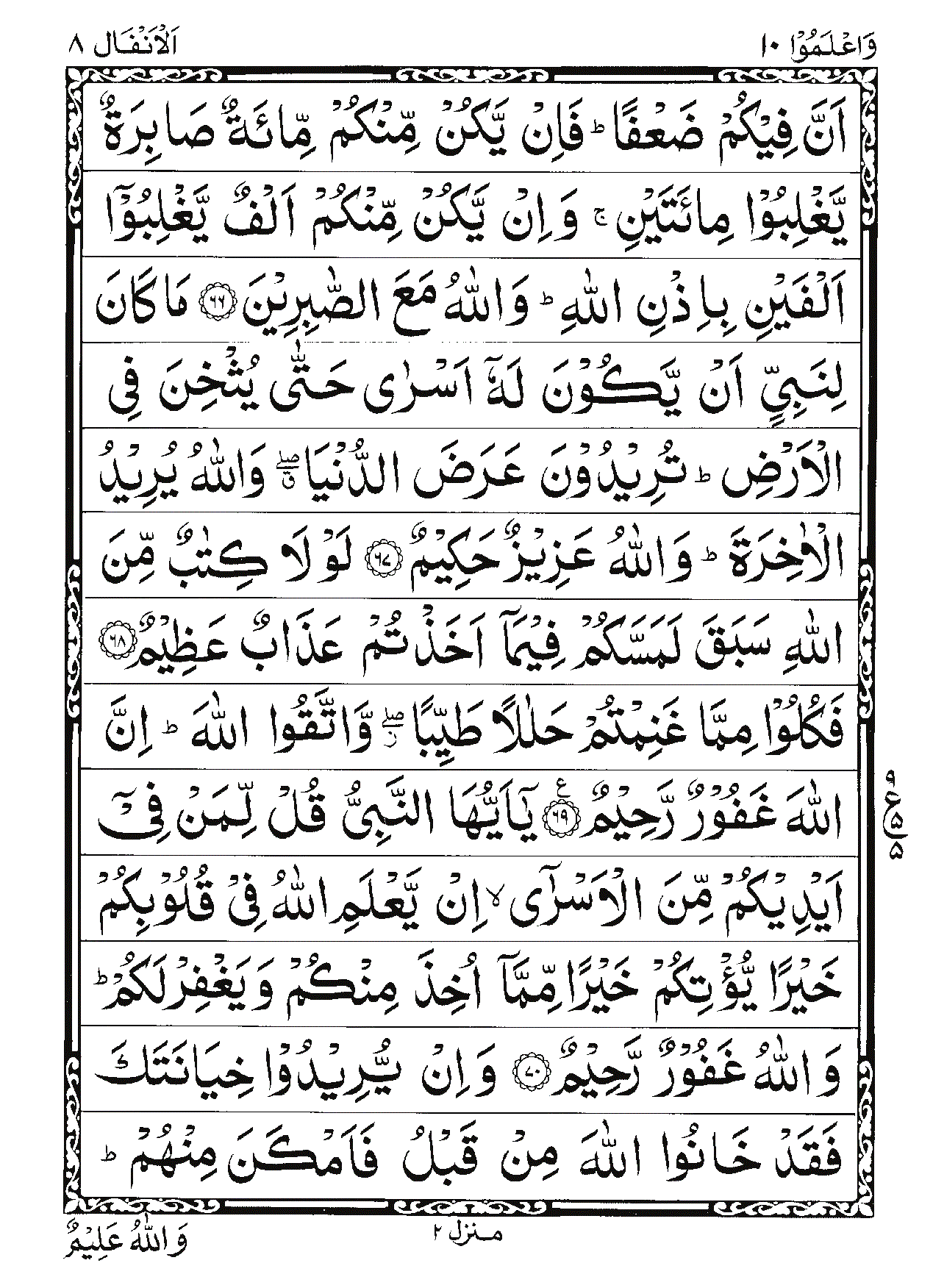 Surah Al-Anfal Page 13